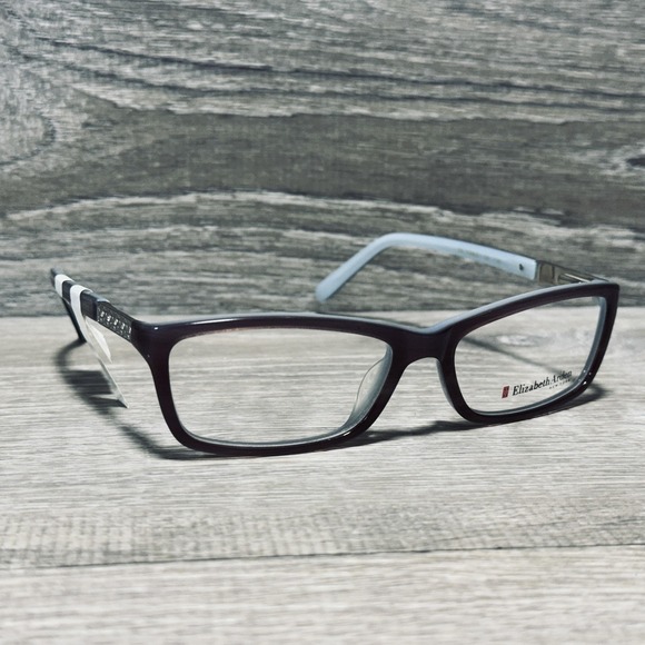 Elizabeth Arden EA 1148-2 Eyeglass Frames Womens 54-16-135 Purple Rectangular main image 8